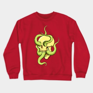 Skull with tentacles Crewneck Sweatshirt